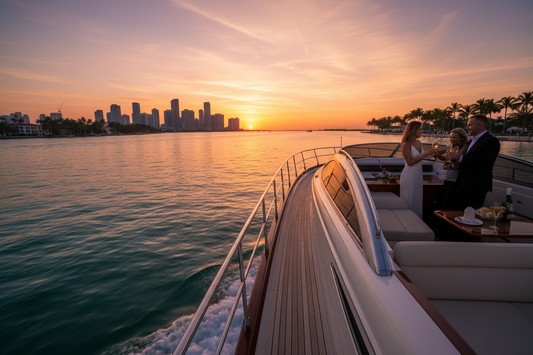 Best Time of Day to Rent a Yacht in Miami
