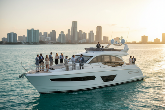 Corporate Yacht Charter Miami: A Better Way to Host Clients and Team Events
