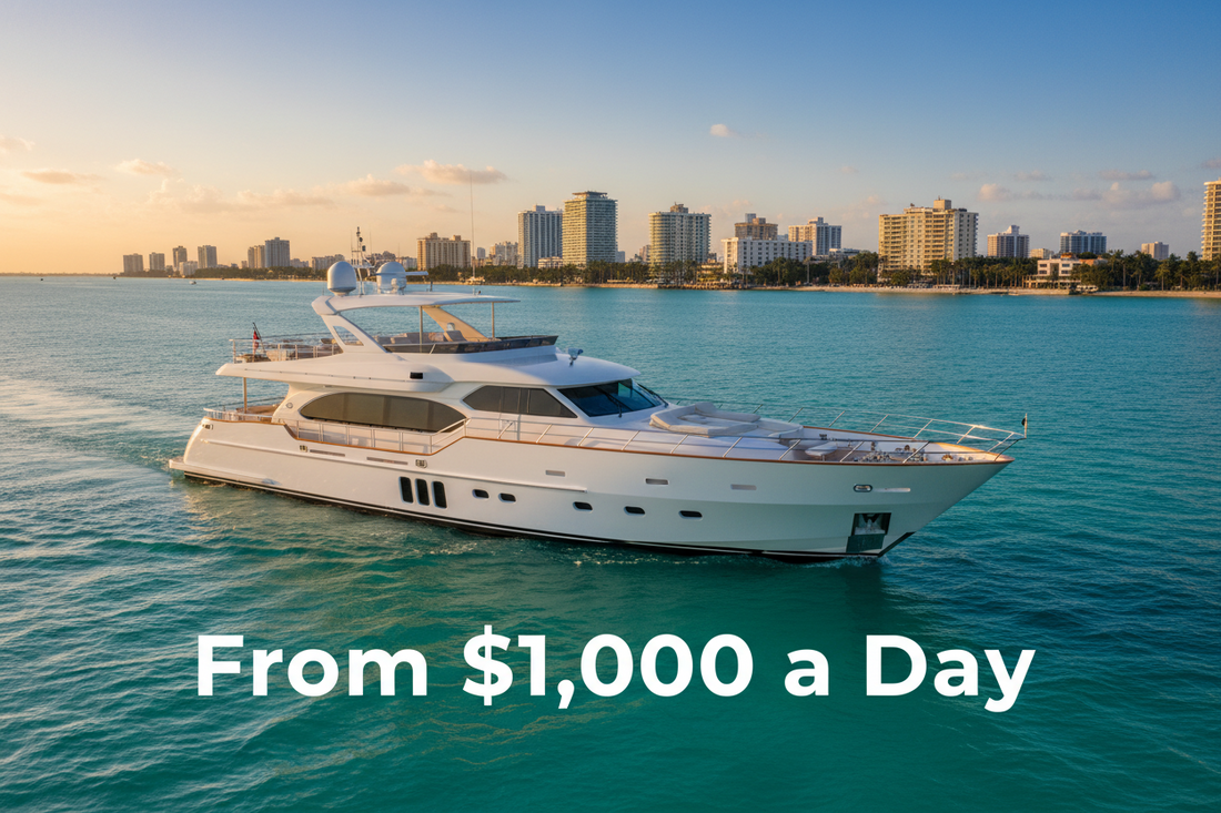 How Much Does It Cost to Rent a Yacht in Miami?