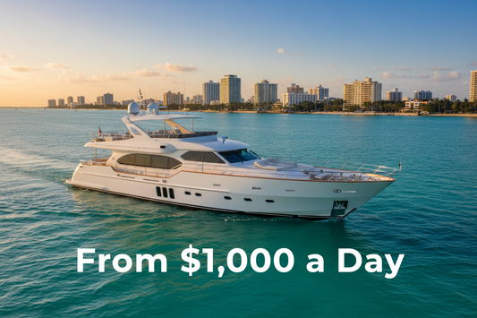 How Much Does It Cost to Rent a Yacht in Miami?