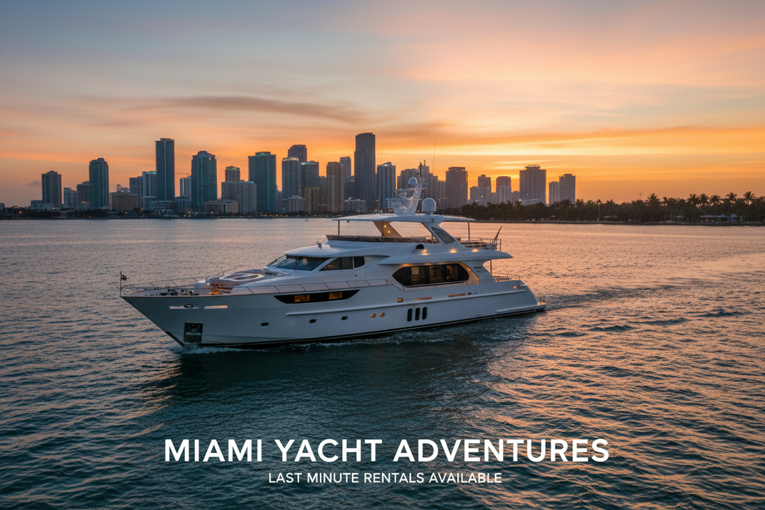 Last-Minute Yacht Rental Miami: Can You Book a Yacht the Same Day?