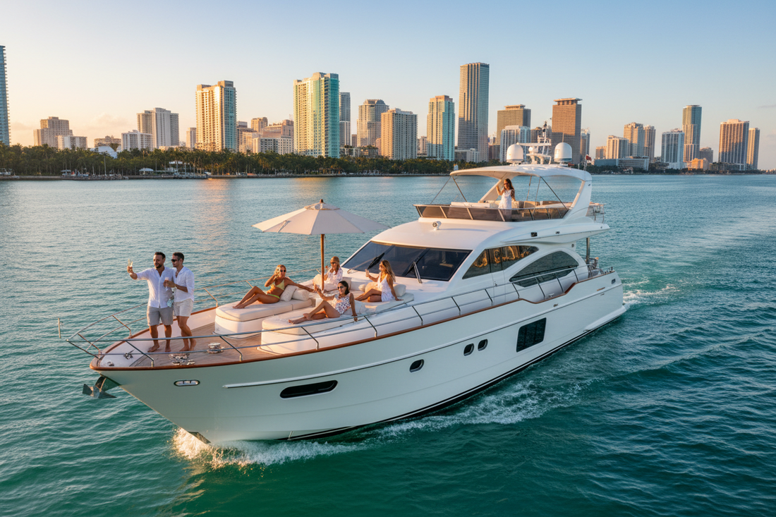 Miami Yacht Rental for Tourists: How to Experience the City from the Water