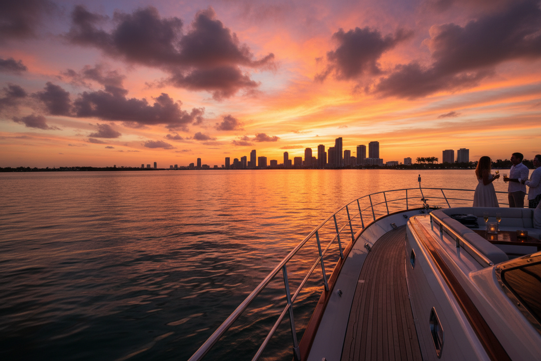 Sunset Yacht Cruise Miami: The Best Time to Book a Private Charter