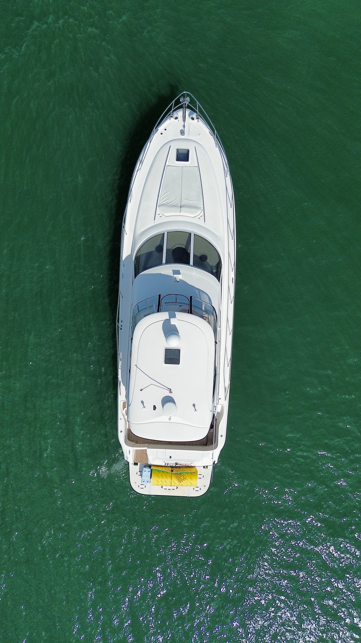 The Navigator 55ft boat charter near Miami for birthdays and celebrations