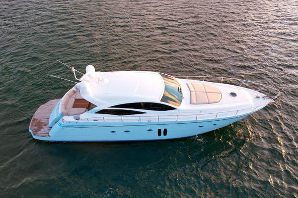 The Sky 70ft yacht rental in Miami on Biscayne Bay