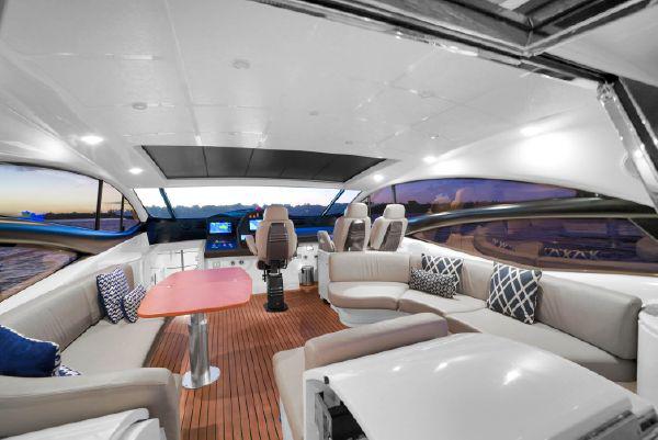 Private The Sky 70ft yacht rental Miami for special occasions
