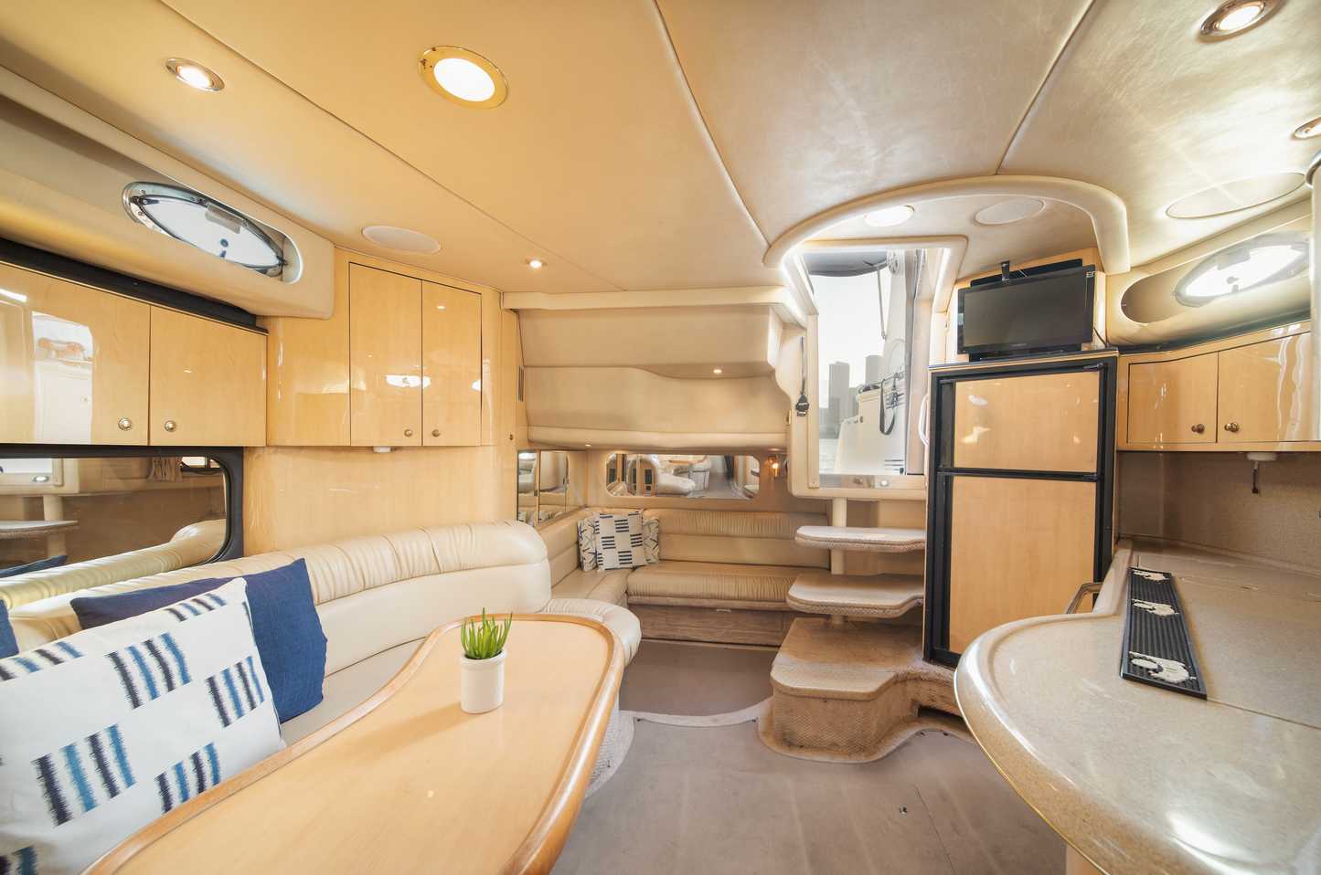 The Gem 45ft boat charter near Miami for birthdays and celebrations