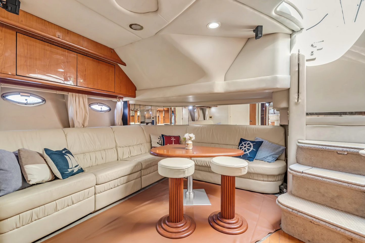 The Ay 60ft Miami yacht charter for sandbar and sunset cruises